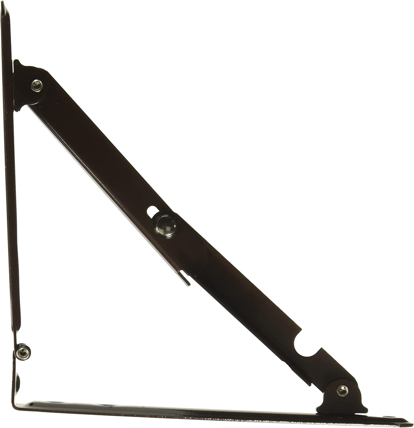 JR Products 20735 Brown Folding Shelf Bracket