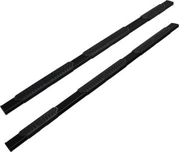 Westin 28-534725 R5 M-Series 5in. Wheel to Wheel Nerf Step Bars fits 2019-2021 Ram 1500 Crew Cab (6.5ft Bed)(Excl. 2019-2021 Ram 1500 Classic) Black 1 Pair