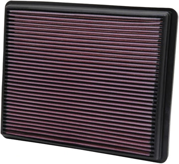 K&N engine air filter : 1999-2019 Chevy/GMC Truck and SUV V6/V8 (Silverado, Suburban, Tahoe, Sierra, Yukon, Avalanche) 33-2129 Replacement Air Filter