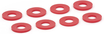 Daystar KU71074RE Red D-Ring/Shackle Washer, (Set of 8)