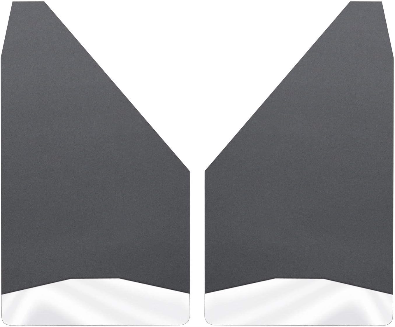 Husky Liners 17150 Universal Fit Mud Flap - (Black) (12" Wide Stainless Steel Weight)