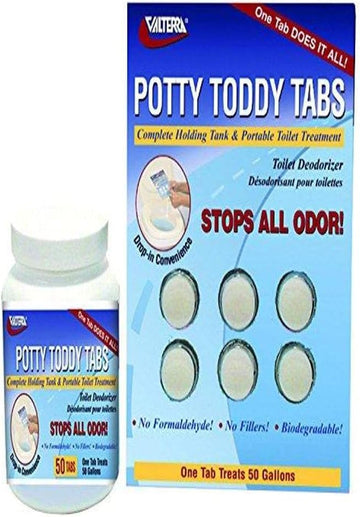 Valterra Q5004 Potty Toddy Tab - (50 per Bottle) 50/Bottle