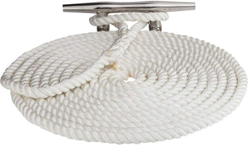 Sea-Dog Line 354-301116020WH1 Dock Line Tws White 5/8"x25'