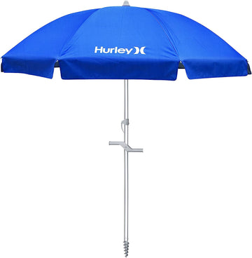 Hurley 7' Beach Umbrella, Signal Blue