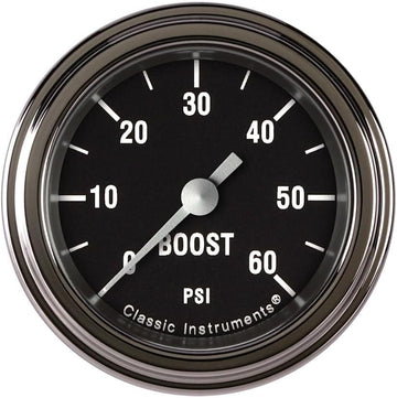 Classic Instruments - Hot Rod 2In Boost, 60Psi Elect (HR143SLF)