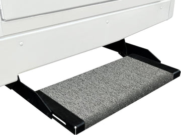 Prest-O-Fit (2-1043) Wraparound Stone Gray Step Rug
