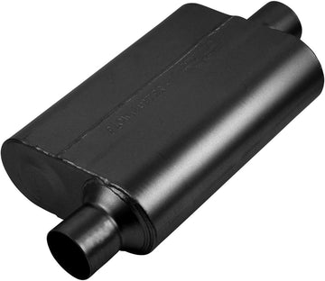 Flowmaster 842546 Super 44 Series Muffler 409S - 2.50 Offset IN/2.50 Center OUT - Aggressive Sound