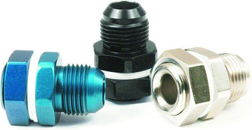 SPEEDFX -8AN BLU Fuel Cell Bulkhead 579008