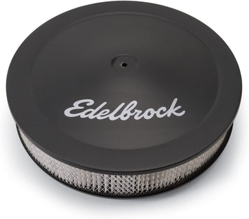 Edelbrock 1223 Pro-Flo Black Finish 3" Round Air Filter Element with 14" Diameter