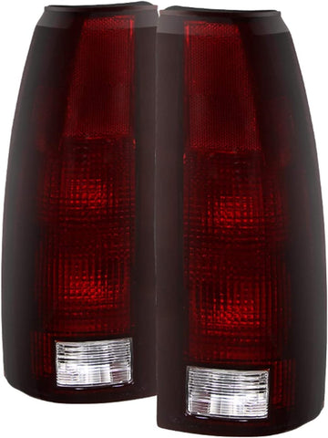 Xtune ALT-JH-CCK88-OE-RSM Chevy/GMC Tail Light Red Smoke