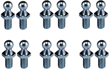 JR Products BS-1005 10mm Ball Stud (6)
