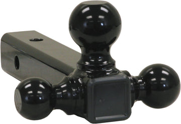 Buyers Products 1802202 Class 3 Tri-Ball Ball Mount with Black Balls