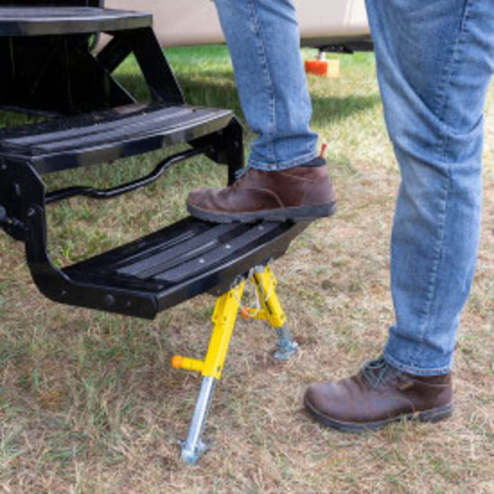 Custom Rv Steps Lippert 2020109777 Solid Stance RV Step Stabilizer Kit for RVs