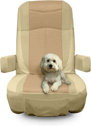 RV Designer C793, Motorhome Seat Cover, GripFit, Fits Most Seats, Single Pack Single Pack Standard Packaging
