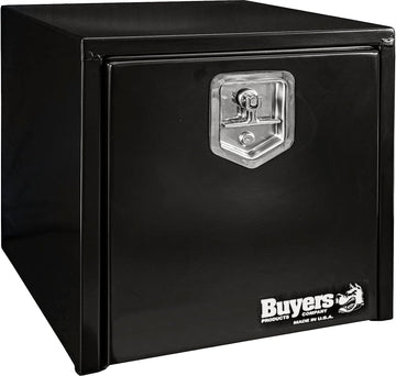 Buyers Products 1702295 Toolbox (18HX18DX18L, SST T-HDL, Black) 18x18x18 inches