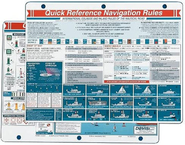 Davis Instruments Navigation Rules Quick Reference Card