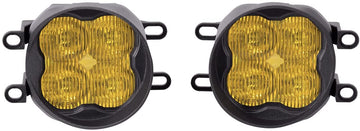 Diode Dynamics SS3 LED Fog Light Kit compatible with Toyota Tacoma 2016-2021, Yellow SAE/DOT Fog Pro Pro Yellow