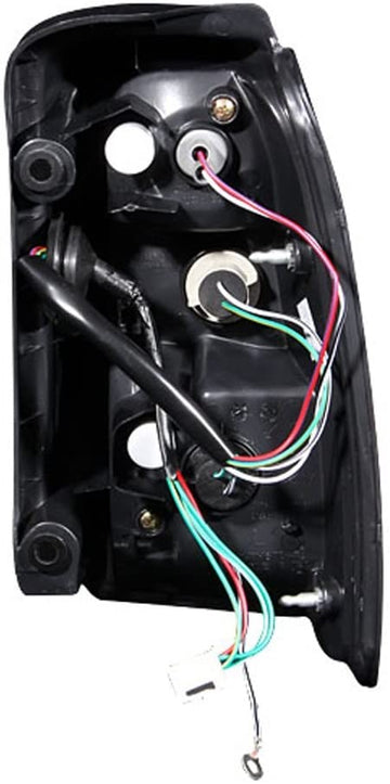 Anzo USA 311099 Toyota 4Runner Jdm Black LED Tail Light Assembly - (Sold in Pairs)