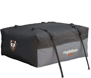 Rightline Gear 100S20 Sport 2 Car Top Carrier, 15 Cubic feet, 100% Waterproof, Works with or Without Vehicle roof Rack 15 cu ft - w/ or w/o roof rack