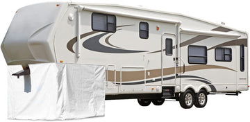 Adco (3501) Polar White 64" High x 236" Length 5TH Wheel Skirt 64 Inch x 236 Inch