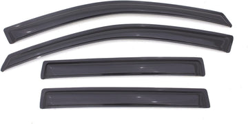 Auto Ventshade 94540 Original Ventvisor Window Deflector, 4 Piece,Smoke Outside Mount - Smoke