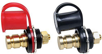 Allstar Performance ALL76139 Battery Charger Post, (Pack of 2) Red and Black Pair