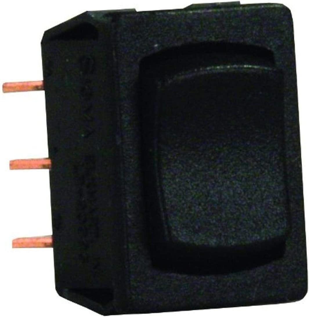JR Products 13335 Black SPDT Mini On/Off/On Switch