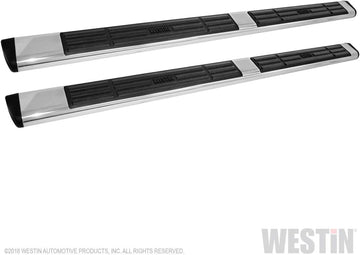 Westin 22-6020 Premier 75" X 6" Polished Stainless Steel Oval Side Bar