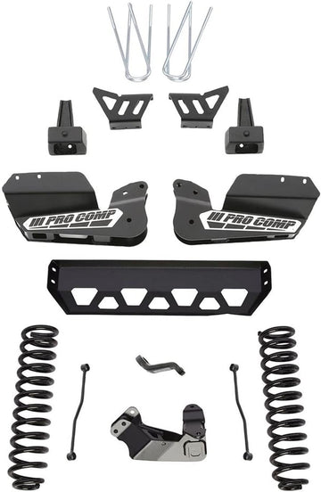 Pro Comp Suspension K4203 Stage I Lift Kit 6 in. Lift Incl. Radius Arm Drop Brackets And Rear Blocks Stage I Lift Kit