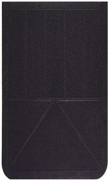 Mud Flaps, Black, Rubber, 30" L x 24" W, PR