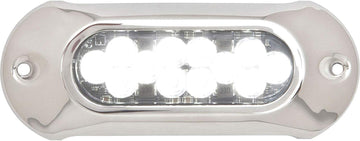 attwood 66UW12W-7 Lightarmor Ultra-Bright 12-LED HPX 5,000 Lumen Underwater Light, Intense White