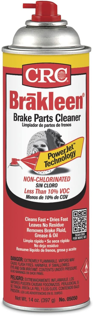CRC Brakleen 05050 Brake Parts Cleaner - 50 State Formula with PowerJet Technology 1