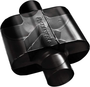 Flowmaster 2.5 Inch 2.5 Inch 842512 Super 10 Series Inlet x 2.5" Outlet Muffler with Aggressive Sound