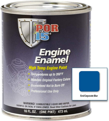 POR-15 42048 Ford Corporate Blue Engine Enamel - 1 Pint