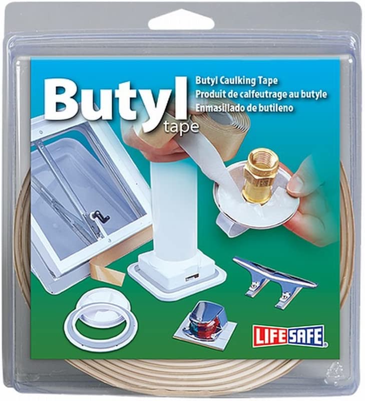 Incom RE20761 3/4 X 20' White Butyl Caulking Tape