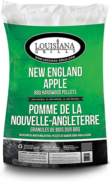 Louisiana Grills 55403 New England Apple Pellets, 40 lb