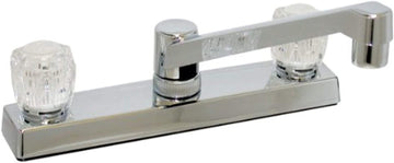 Valterra Phoenix Faucets by PF211326 Dual Handle 8" Bar Deck Faucet - 8" Standard Spout, Smoking