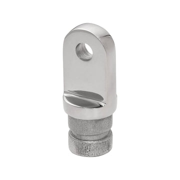 Whitecap S-1433C Top Insert - 7/8" Tube x 1/4" Pin, CP/Zamac