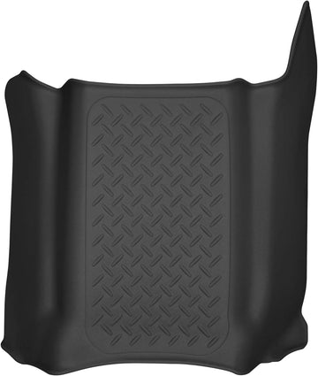 Husky Liners X-act Contour Series | Center Hump Floor Liner - Black | 53161 | Fits 2019-2022 Chevrolet Silverado/GMC Sierra 1500, 2020-2022 Silverado/Sierra 2500/3500 Crew/Double Cab 1 Pcs