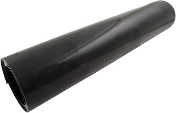 Allstar ALL22401 Black 0.07" Thick 24" Wide 25' Plastic Roll Black 25ft X 24in