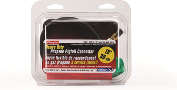 Camco 15 in. L Pigtail Propane Hose Connector