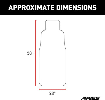 Aries 3142-01 Gray Universal Bucket Seat Cover Grey