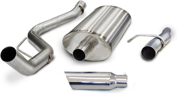 CORSA 24393 Stainless Steel Single Side Exit Cat-Back Exhaust System Kit for Ford F150 5.0L