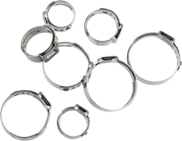 Redhorse Performance 420-04 04 Stainless Steel Push Lock Hose Clamp 2pcs/pkg