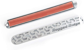 Rugged Ridge 13311.5 Door Handle Insert (Brushed Tread, 2-D; 07-17 JK) Brushed Tread 2 Door