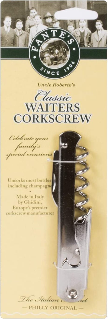 Ghidini Waiter's Corkscrew Silver