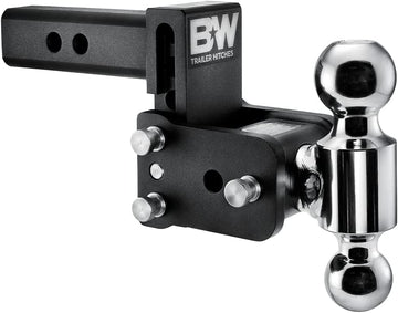 B&W TS10033B Tow and Stow Magnum Receiver Hitch Ball Mount