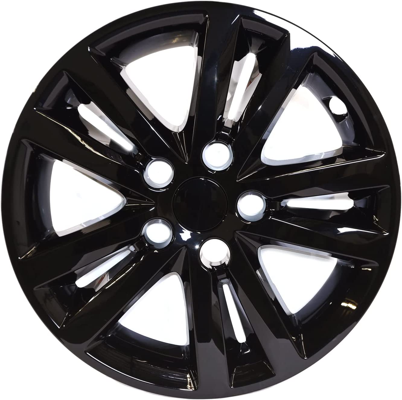Gloss Black Wheel Covers Fit 2015-2017 Hyundai Sonata SE