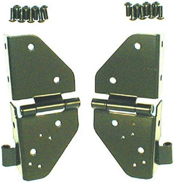 Rugged Ridge 11209.01 Black Windshield Hinge - Pair