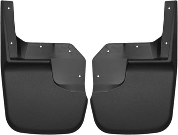 Husky Liners 56141 Custom Fit Front Mudguard for Select Jeep Wrangler Models - Pack of 2 (Black)